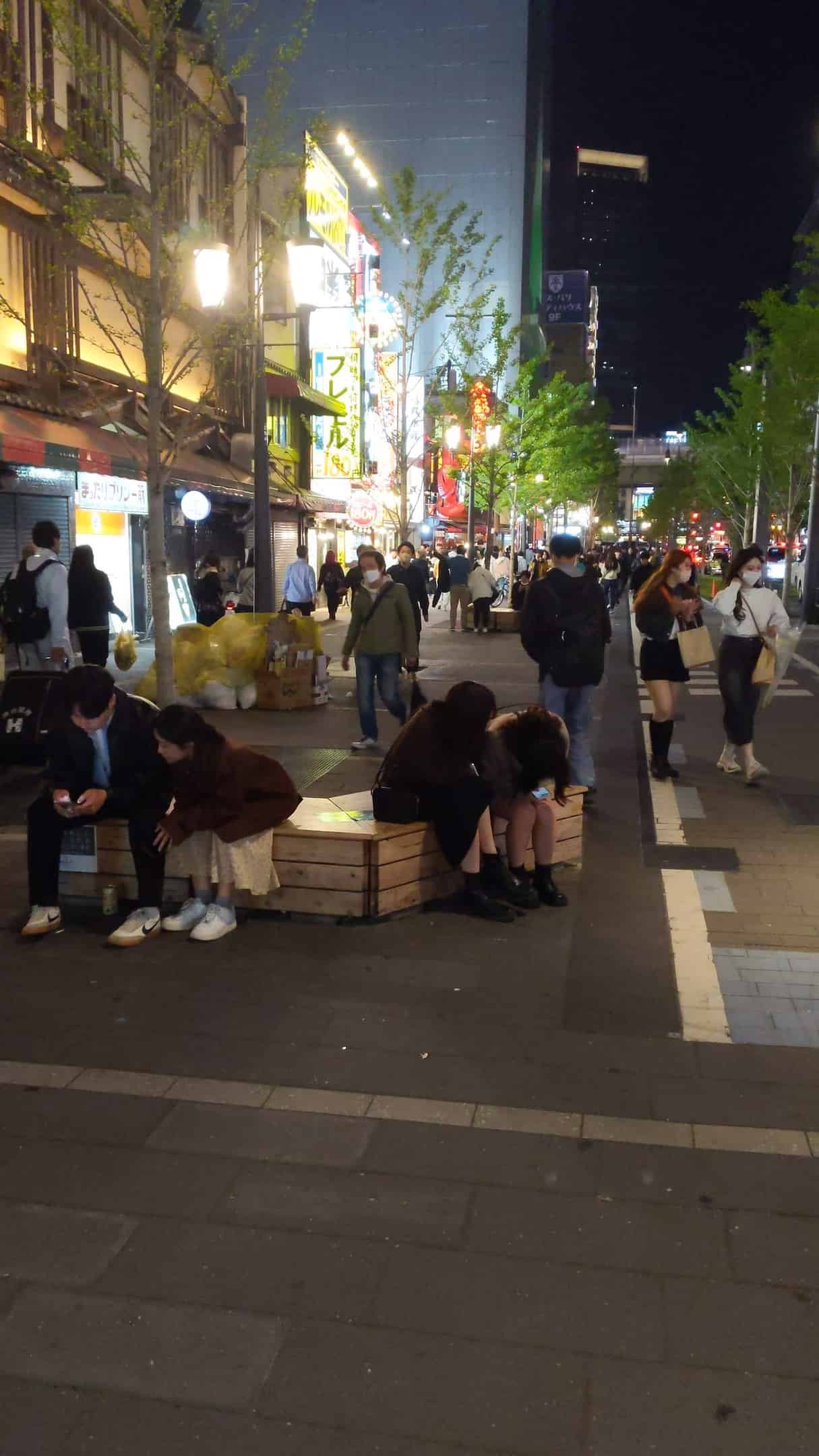 Dotonbori canal and Namba nightlife