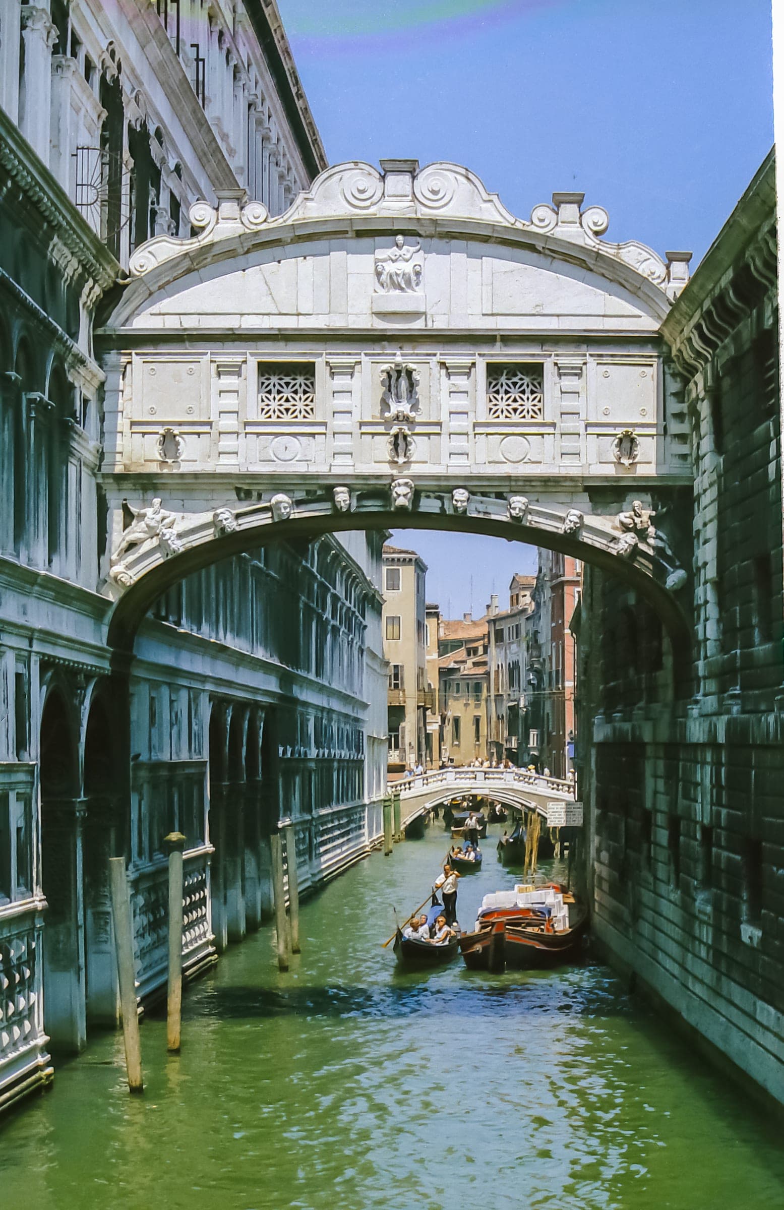 Vaporetto crossing the Venice lagoon